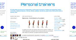 Desktop Screenshot of personaltrainers-es.blogspot.com