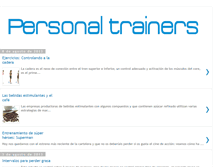 Tablet Screenshot of personaltrainers-es.blogspot.com