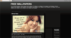 Desktop Screenshot of freewallpapers-desktop.blogspot.com