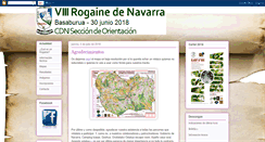 Desktop Screenshot of odeportivonavarramaraton.blogspot.com
