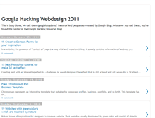 Tablet Screenshot of googlehackings.blogspot.com