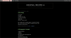 Desktop Screenshot of cocktailrecipesa.blogspot.com