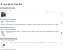Tablet Screenshot of ilvialedellaformica.blogspot.com