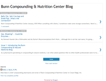 Tablet Screenshot of bunncompounding.blogspot.com