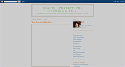 Desktop Screenshot of growingdivide.blogspot.com