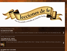 Tablet Screenshot of leccionesdefeteatro.blogspot.com