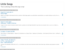 Tablet Screenshot of littlesongswesing.blogspot.com