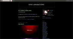 Desktop Screenshot of epikanimations.blogspot.com