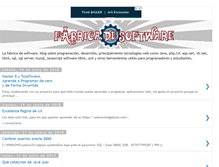 Tablet Screenshot of lafabricadesoftware.blogspot.com