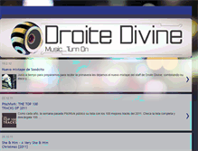 Tablet Screenshot of droitedivine.blogspot.com