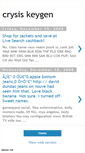 Mobile Screenshot of crysise9keygen.blogspot.com