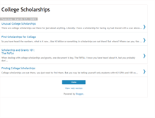 Tablet Screenshot of mycollegescholarship.blogspot.com