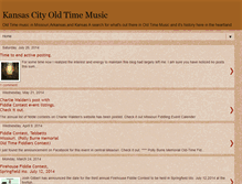 Tablet Screenshot of kansasoldtimemusic.blogspot.com