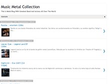 Tablet Screenshot of musicmetalcollection.blogspot.com