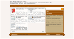 Desktop Screenshot of membuataplikasi.blogspot.com
