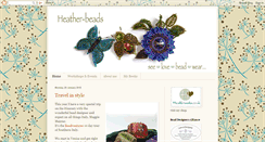 Desktop Screenshot of heather-beads.blogspot.com