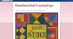 Desktop Screenshot of needleworkerssamplings.blogspot.com