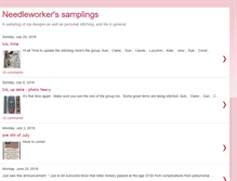Tablet Screenshot of needleworkerssamplings.blogspot.com