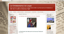 Desktop Screenshot of lechristianisme.blogspot.com