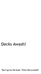 Mobile Screenshot of decksawash.blogspot.com