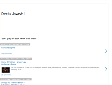 Tablet Screenshot of decksawash.blogspot.com