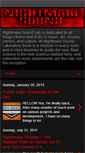 Mobile Screenshot of nightmaresoundlab.blogspot.com