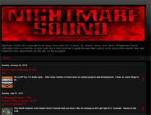 Tablet Screenshot of nightmaresoundlab.blogspot.com