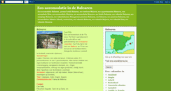 Desktop Screenshot of ecovakantiesbalearen.blogspot.com