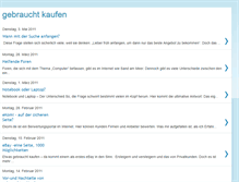 Tablet Screenshot of gebrauchte-hardware.blogspot.com