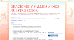Desktop Screenshot of oracionesysalmosadios.blogspot.com