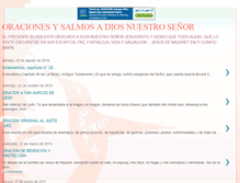 Tablet Screenshot of oracionesysalmosadios.blogspot.com