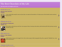 Tablet Screenshot of my-chocs-of-life.blogspot.com