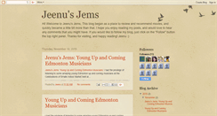 Desktop Screenshot of jeenu-jeenusjems.blogspot.com