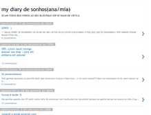 Tablet Screenshot of mydiarydesonhos.blogspot.com