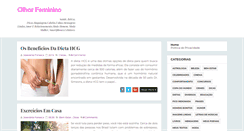 Desktop Screenshot of meuolharfeminino.blogspot.com