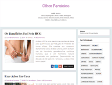 Tablet Screenshot of meuolharfeminino.blogspot.com