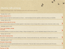 Tablet Screenshot of dharmatalkpenang.blogspot.com