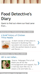 Mobile Screenshot of fooddetectivesdiary.blogspot.com