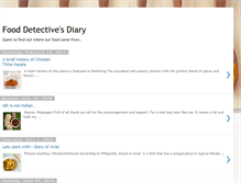 Tablet Screenshot of fooddetectivesdiary.blogspot.com