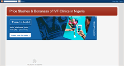 Desktop Screenshot of ivfnigeriapricereductions.blogspot.com