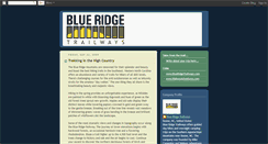 Desktop Screenshot of blueridgetrailways.blogspot.com