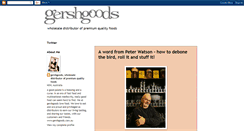 Desktop Screenshot of gershgoods.blogspot.com