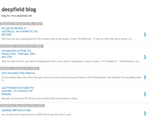 Tablet Screenshot of deepfieldblog.blogspot.com