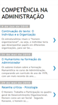 Mobile Screenshot of competencianaadministracao.blogspot.com