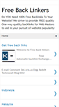 Mobile Screenshot of freebacklinkers.blogspot.com