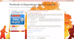 Desktop Screenshot of festivals-expositions.blogspot.com