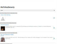 Tablet Screenshot of molishazbeauty.blogspot.com