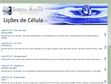 Tablet Screenshot of licoesdecelula.blogspot.com