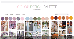 Desktop Screenshot of colordesignpalette.blogspot.com