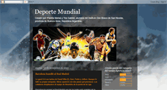 Desktop Screenshot of infomundial-sudafrica-2010.blogspot.com